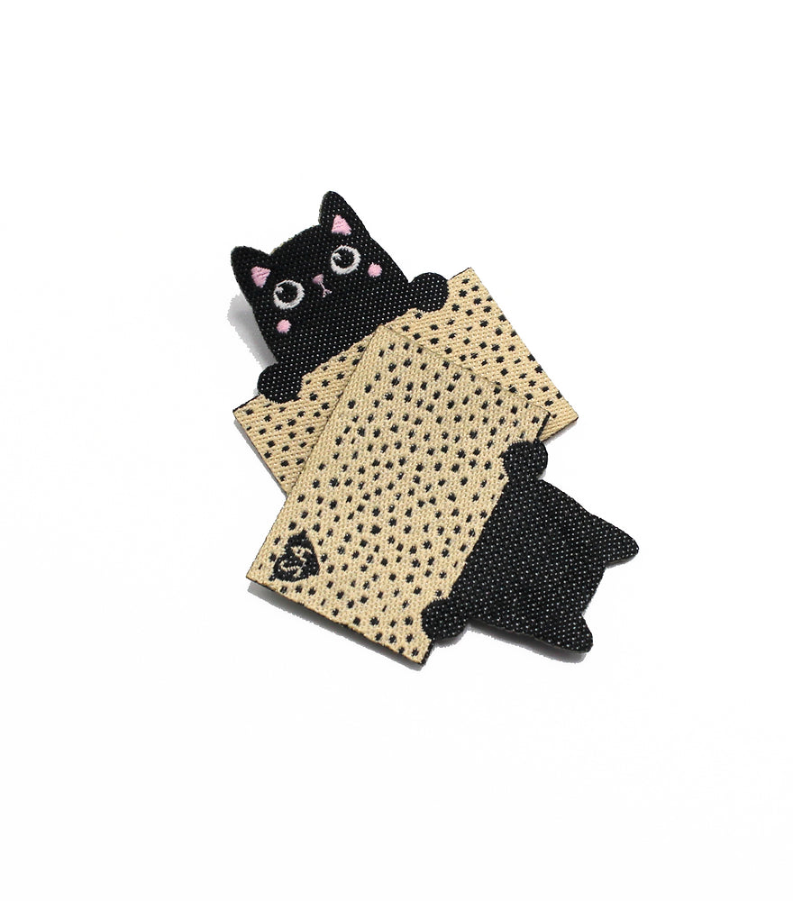 Peekaboo Kitty ✿ Quilt Labels