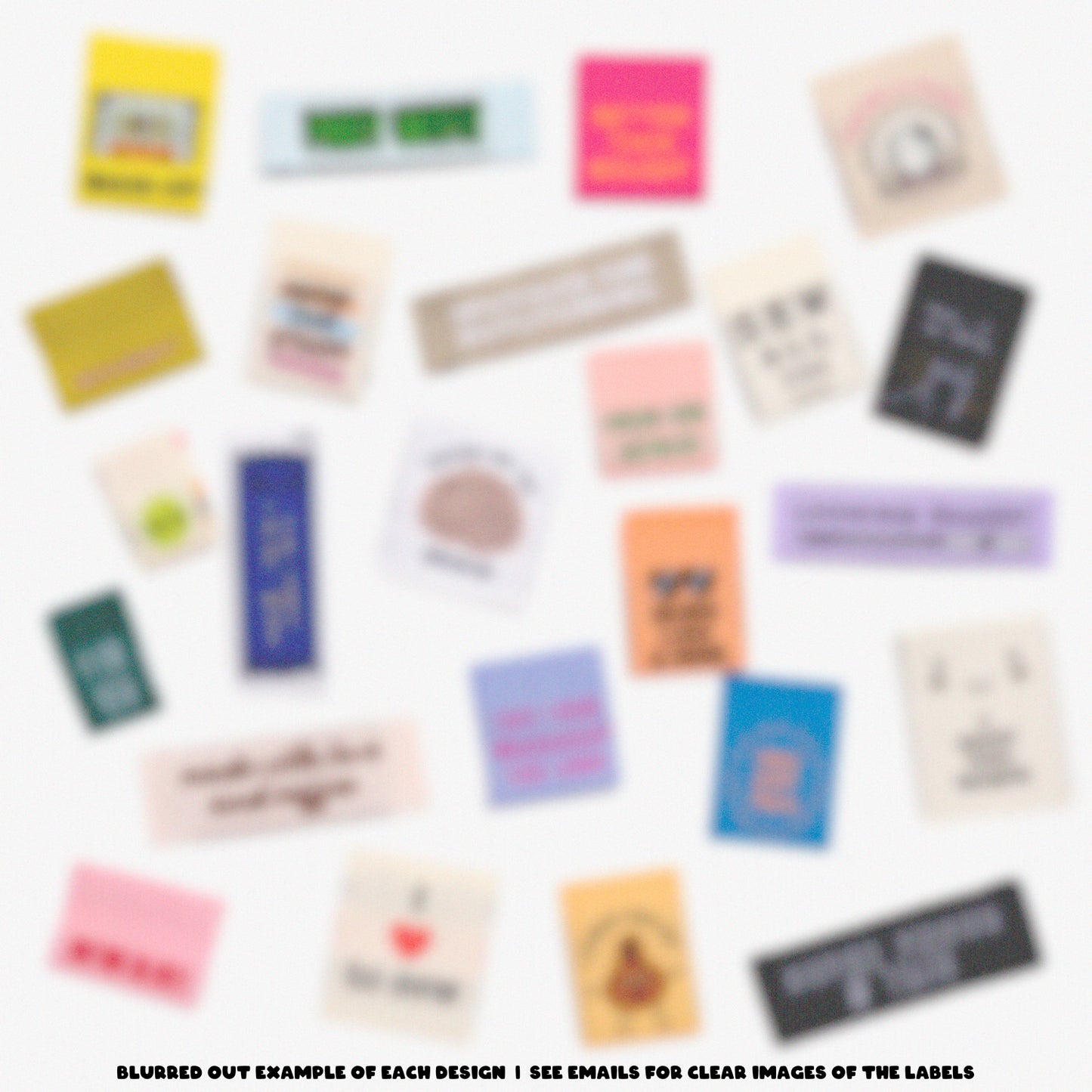 KATM Countdown Calendar ✿ Sewing Labels