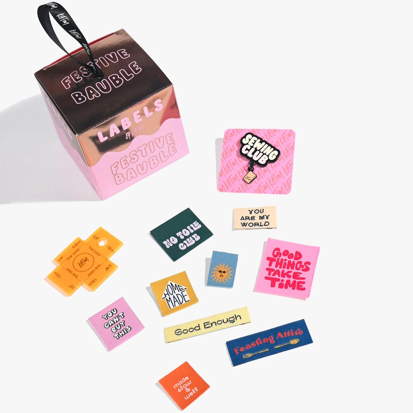 Festive Baubles ✿ Pink Box
