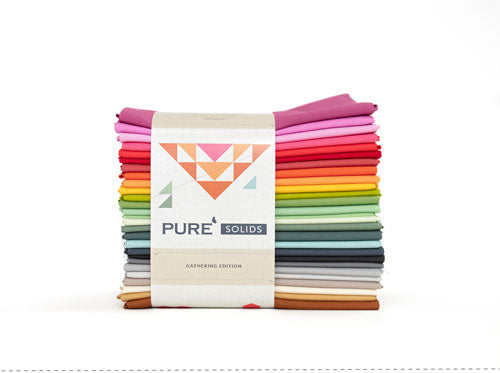 Gathering Edition ✿ Fat Quarter Bundle ✿ AGF Pure Solids