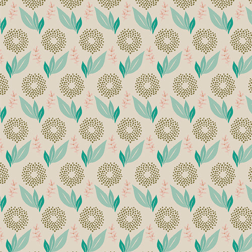 Art Gallery Fabrics Haven Clayflower Fresh
