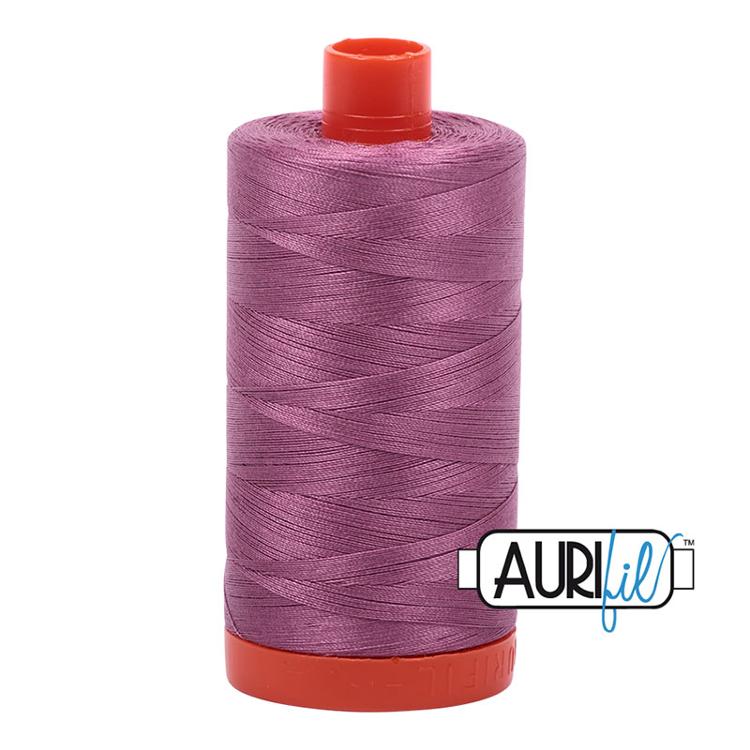Aurifil ✿ Cotton Mako Thread 50wt ✿ Wine