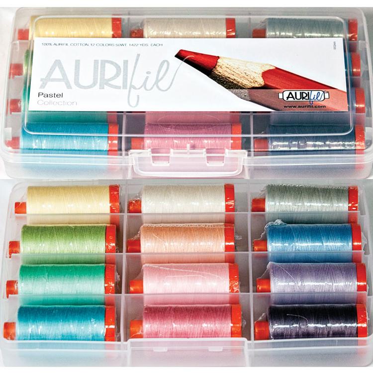 Aurifil ✿ Cotton Mako Thread 50wt ✿ Pastel Collection