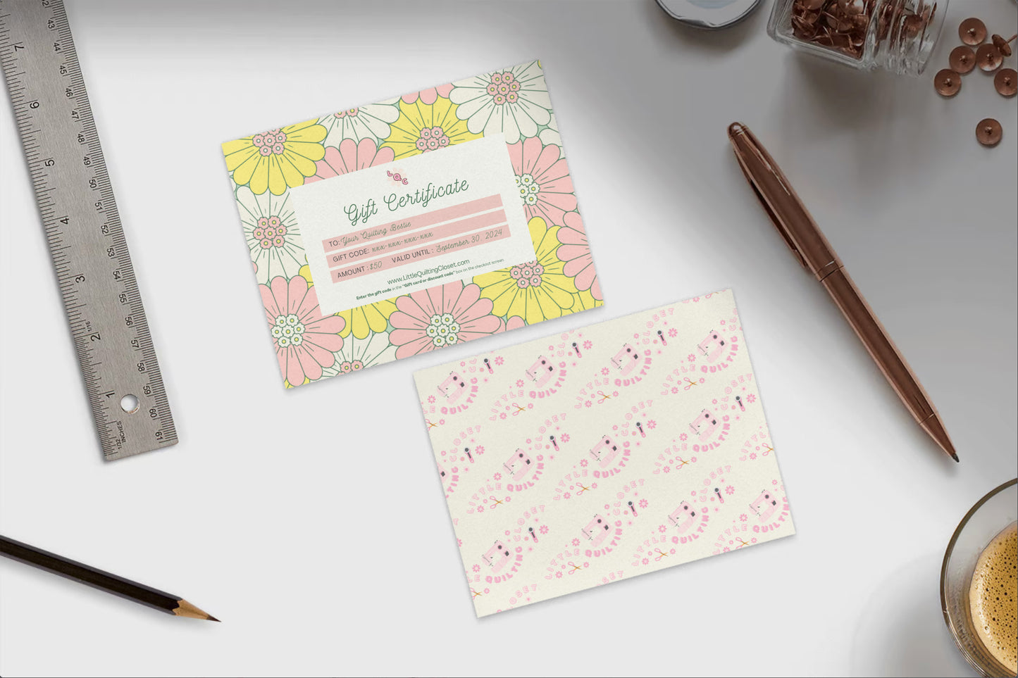 Little Quilting Closet ✿ Gift Card