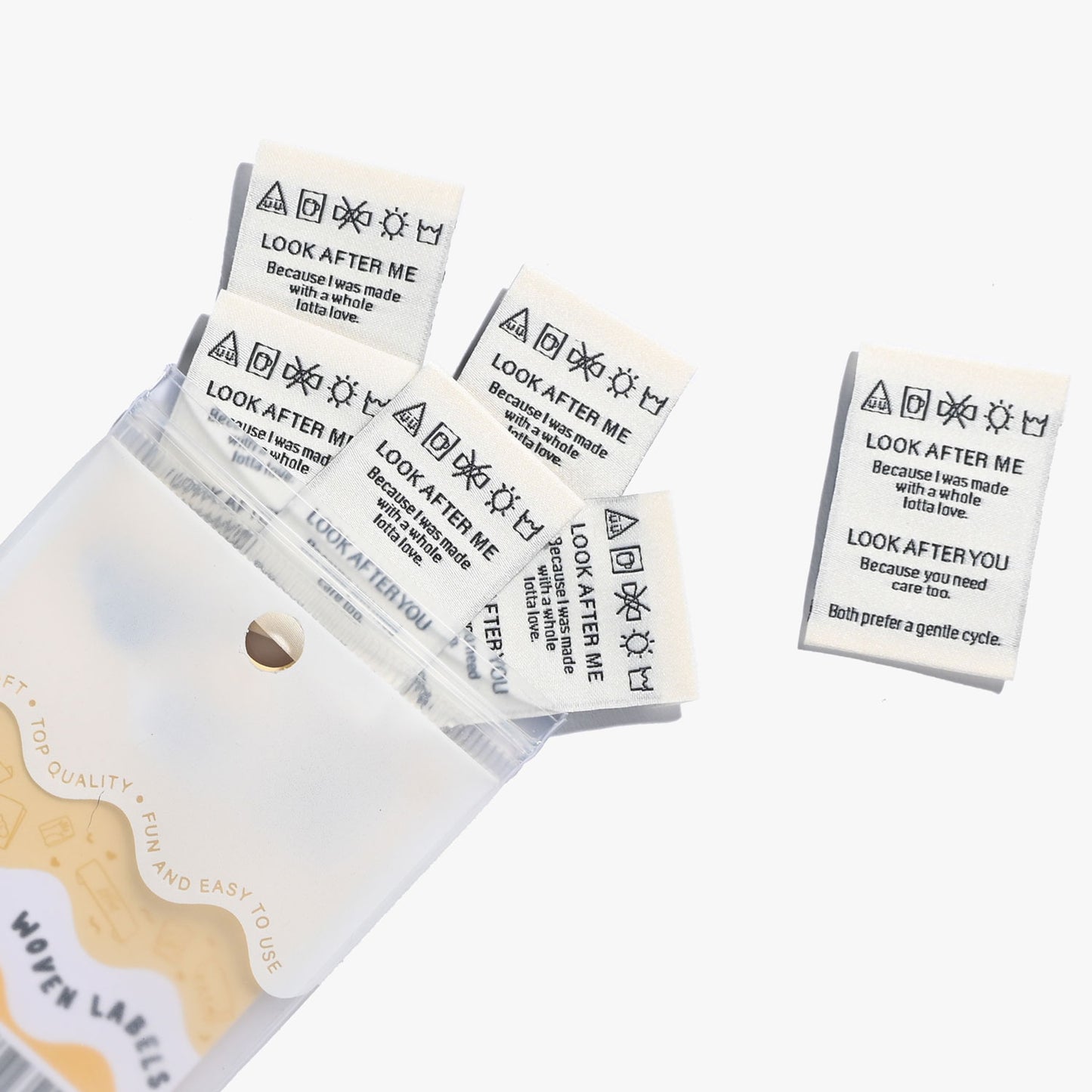 Look After Me, Look After You ✿ Sewing Labels