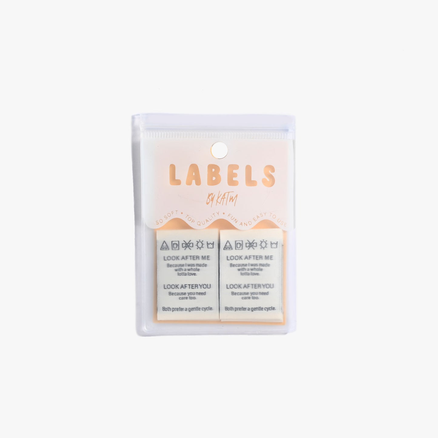 Look After Me, Look After You ✿ Sewing Labels
