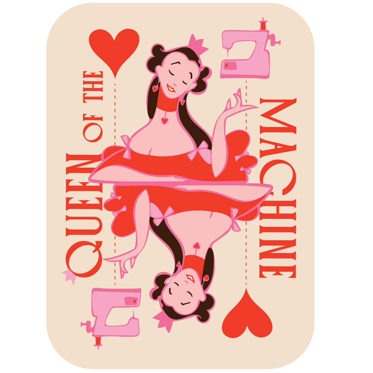 Queen of the Machine ✿ Lilian ✿ Sticker ✿ LQC Exclusive