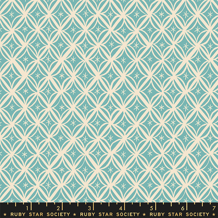 END OF BOLT ✿ Camellia ✿ Macrame ✿ Turquoise