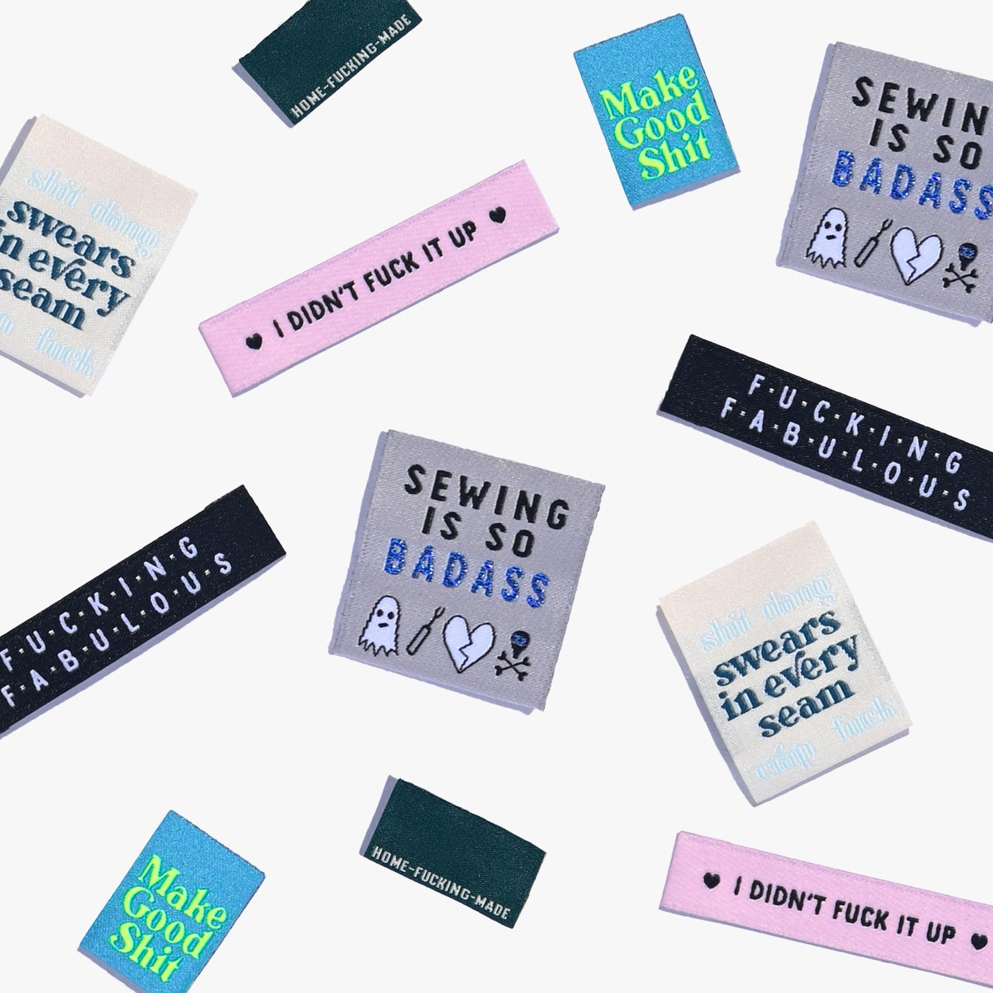 The Sweary Sewist 3.0 ✿ Quilt Labels