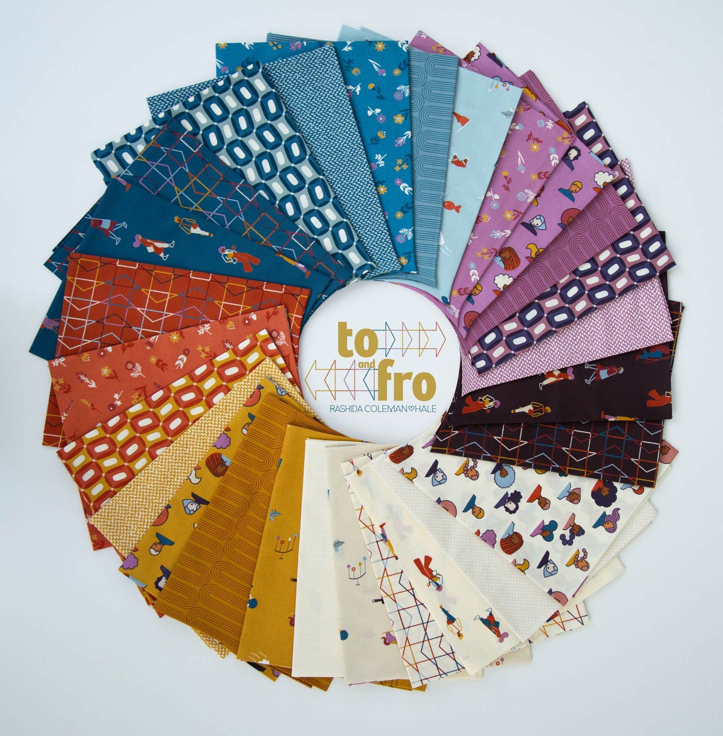 To & Fro ✿ Fat Quarter Bundle