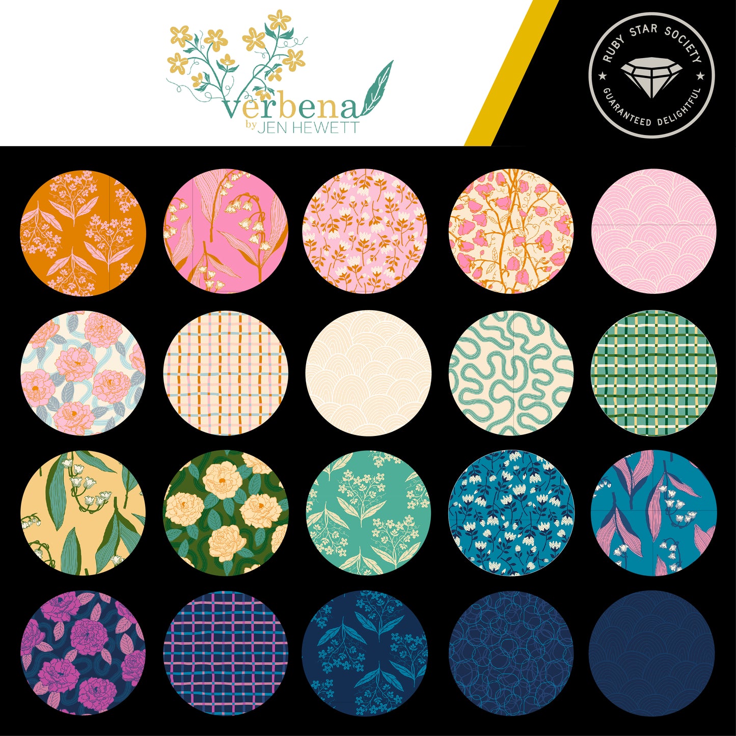 Verbena ✿ Fat Quarter Bundle