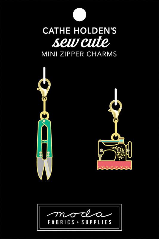 Snip Sew Zipper Pulls ✿ Cathe Holden