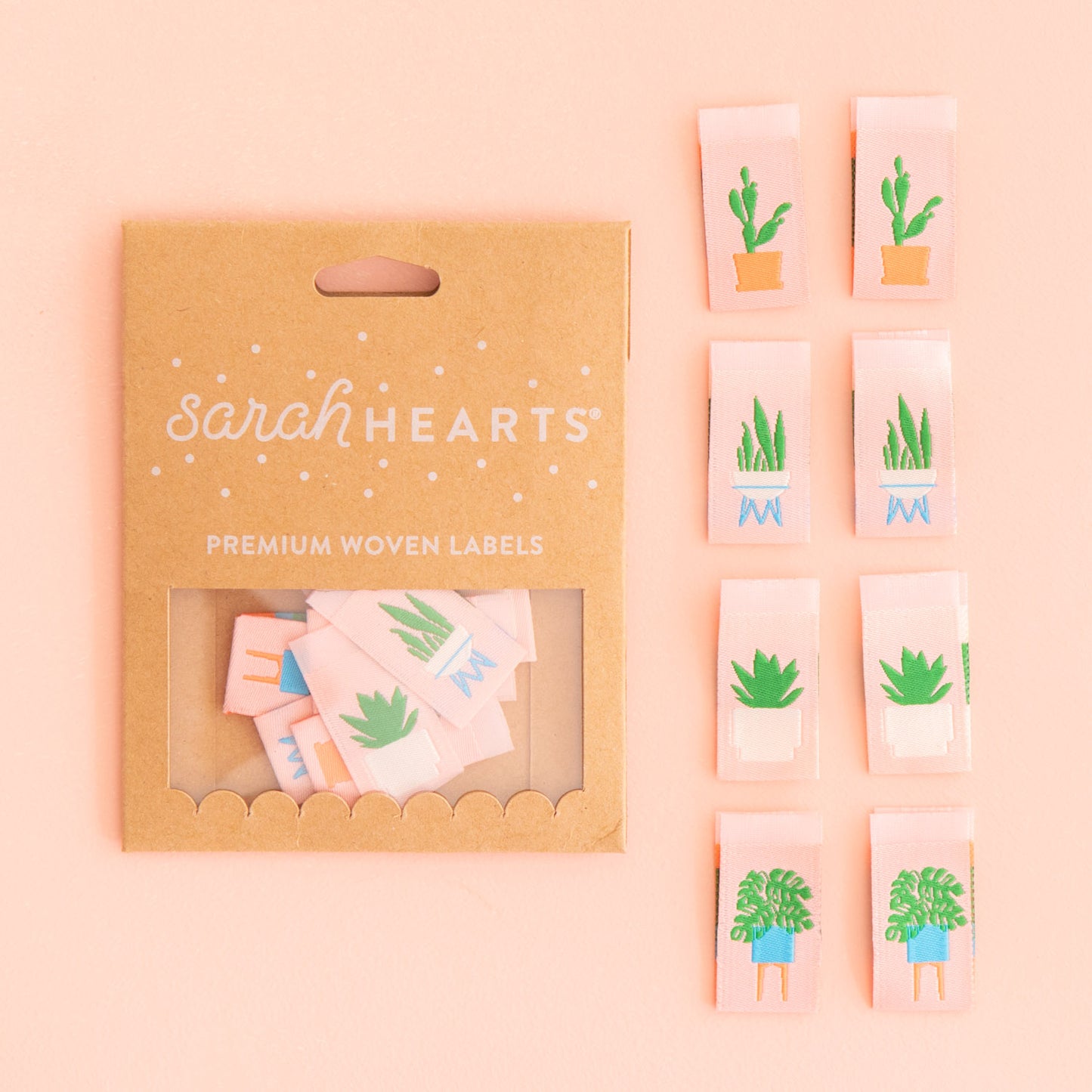 Houseplants ✿ Quilt Labels