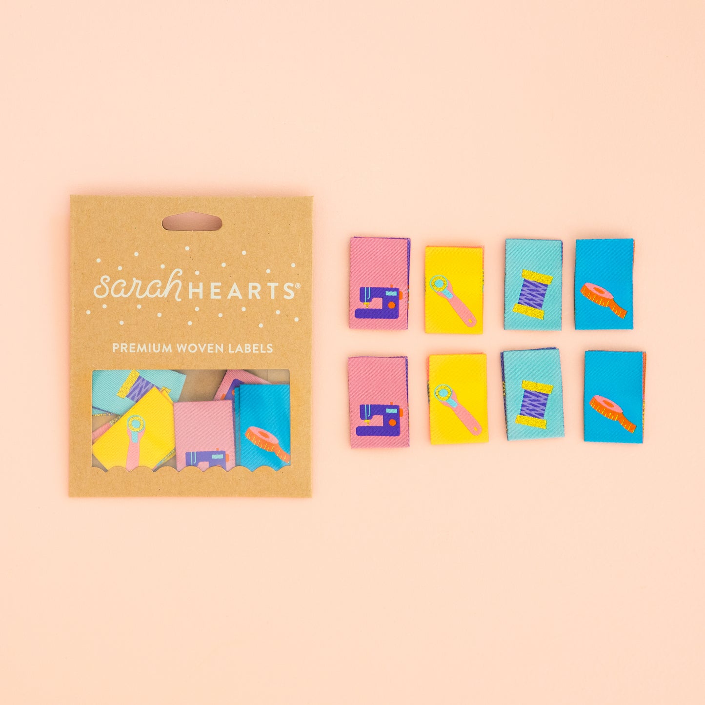 Sarah Hearts Labels Sewing Notions and Tools
