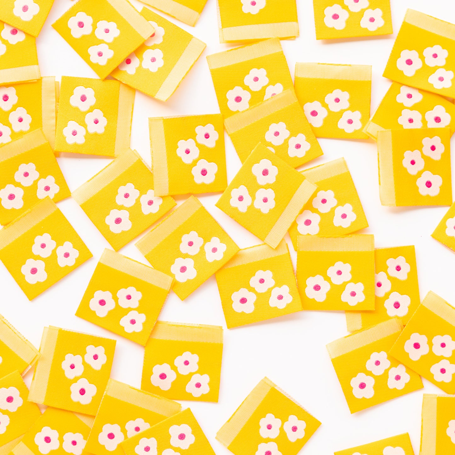 Yellow Daisy ✿ Quilt Labels