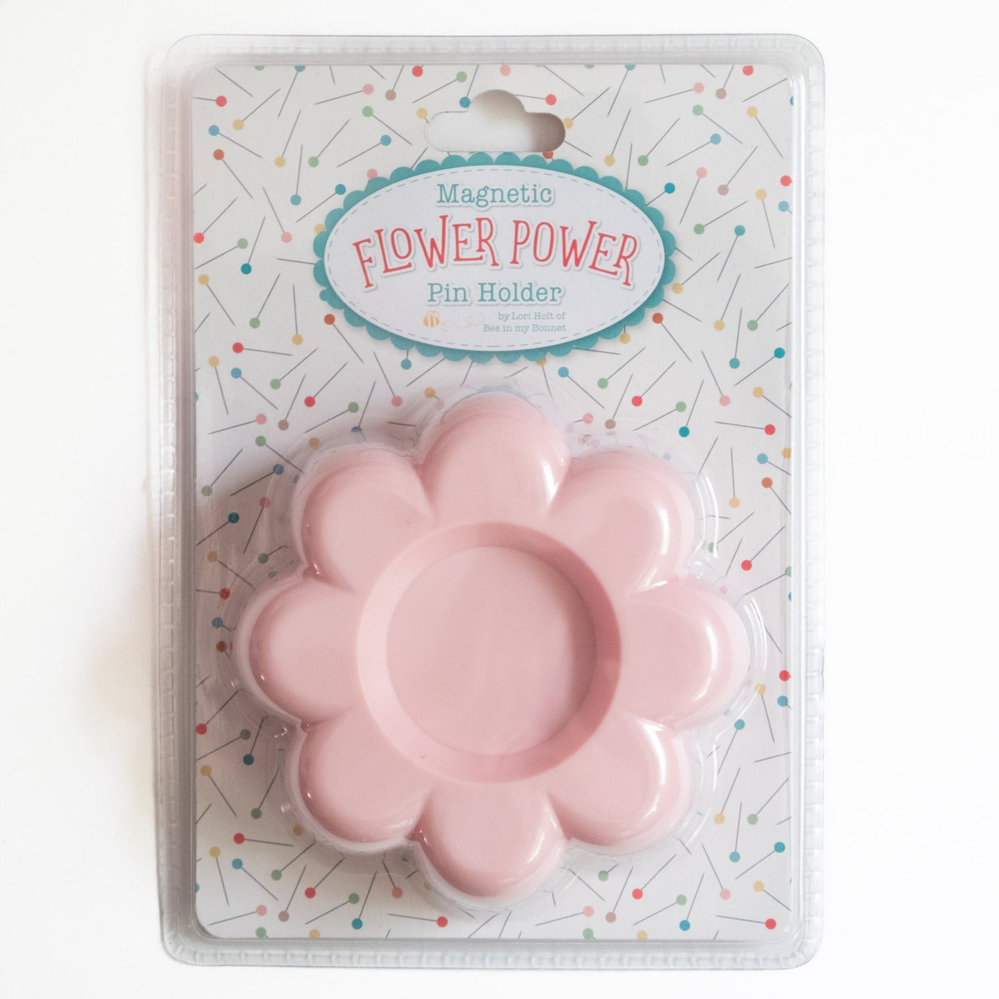 Flower Power Pink ✿ Magnetic Pin Holder ✿ Pink