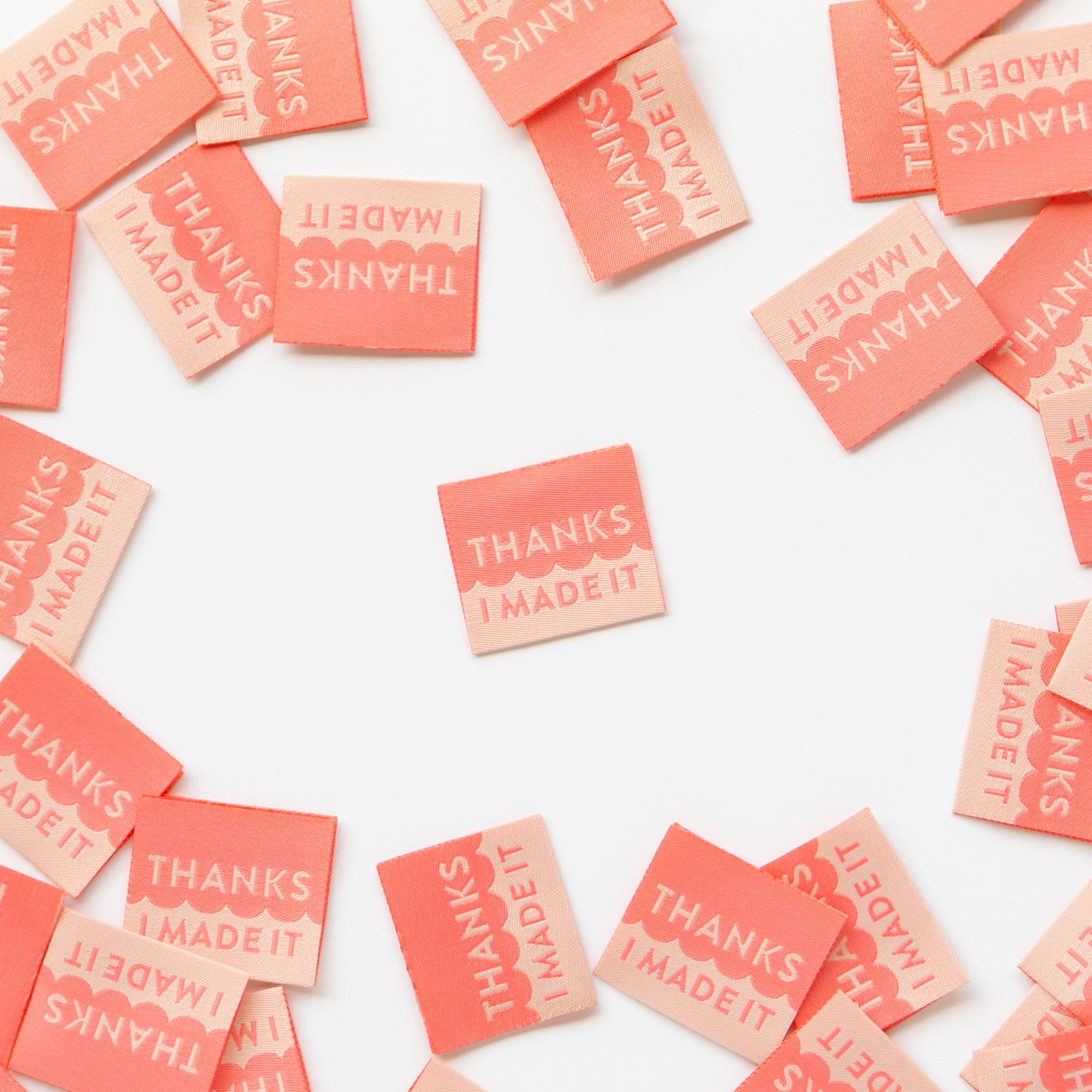 Thanks I Made It - Pink ✿ Quilt Labels