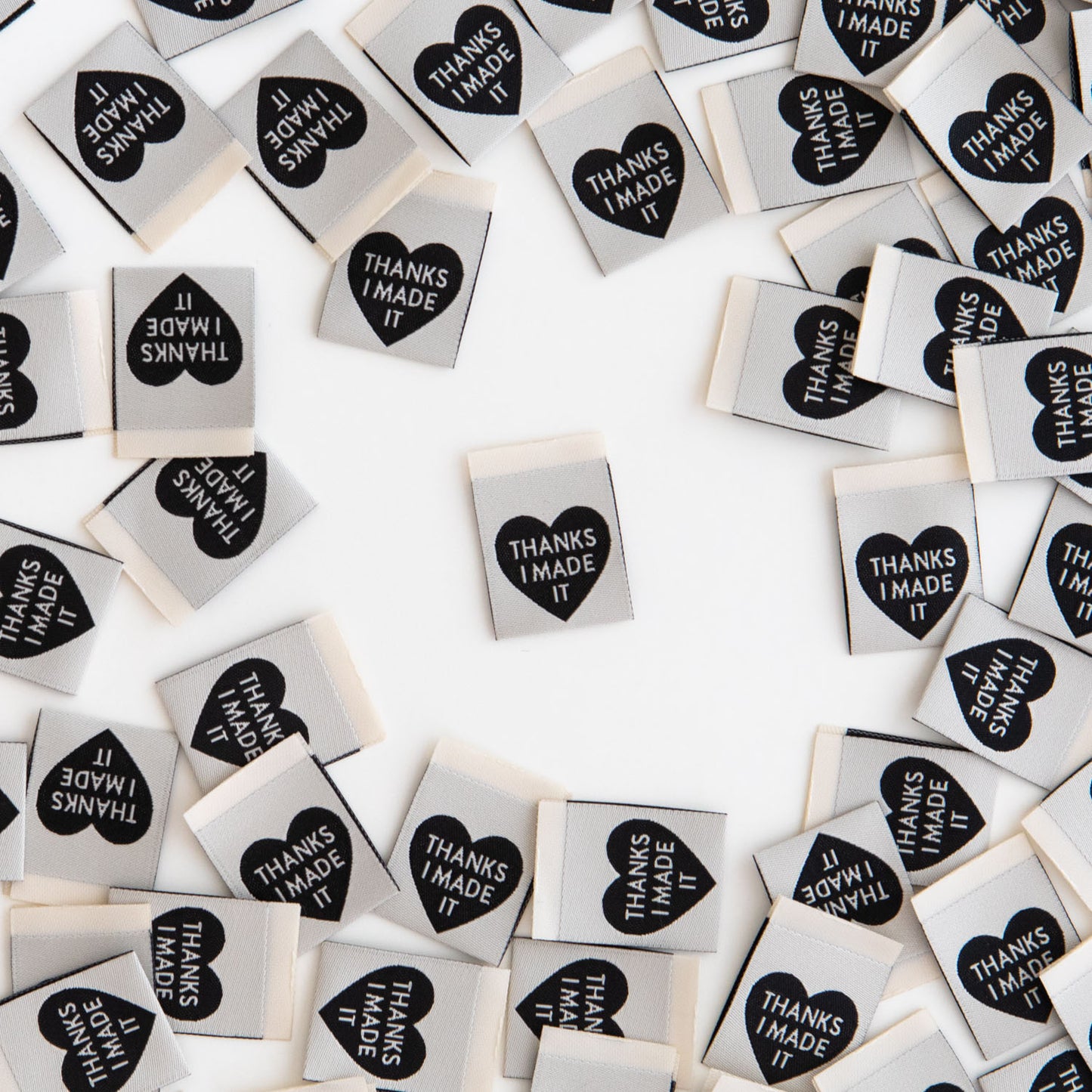 Thanks I Made It Heart ✿ Quilt Labels
