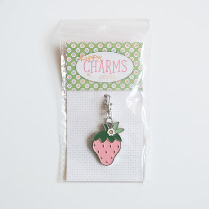 Zipper Charm ✿ Strawberry ✿ Lori Holt
