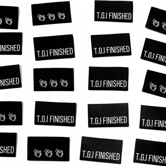 T.G.I. Finished ✿ Quilt Labels