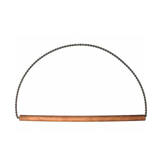 8" Half Circle ✿ Mini Quilt Hanger + Clips Set