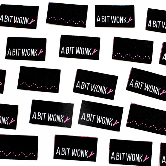 A Bit Wonky ✿ Quilt Labels