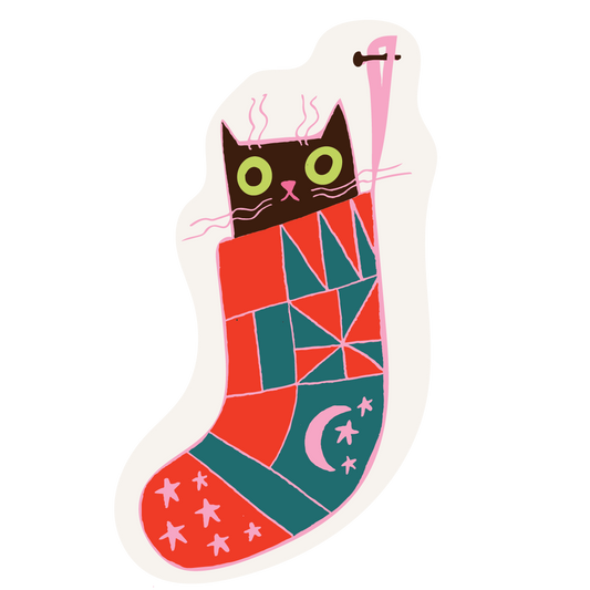 Zipper Pull - Gingerbread/Stocking by Cathe Holden – Happy Little Stitch  Shop