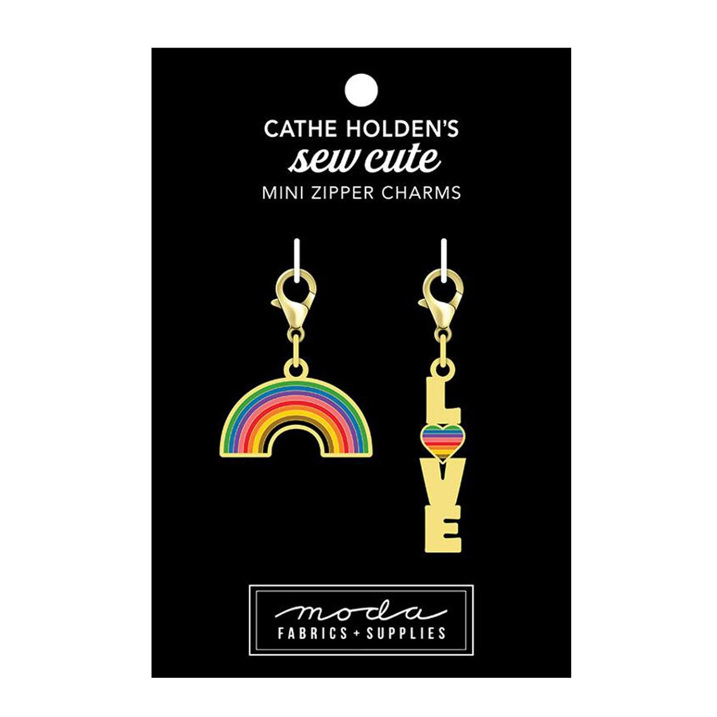 Love ✿ Zipper Pulls ✿ Cathe Holden