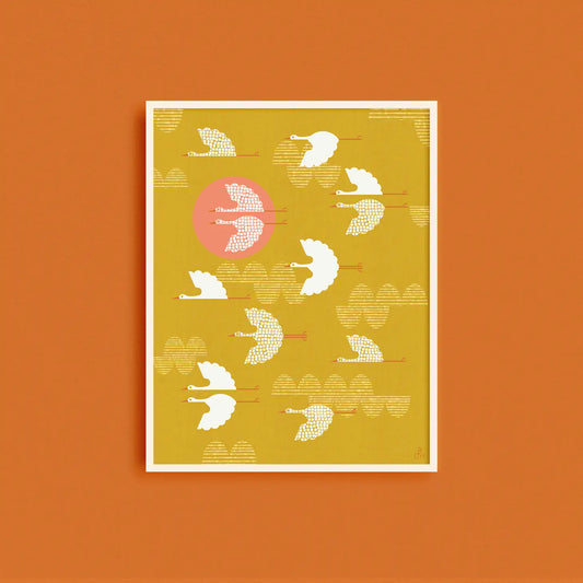 1,000 Cranes ✿ Rashida Coleman-Hale ✿ 8x10 Art Print