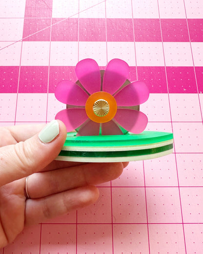 Flower ✿ Thread Cutter ✿ Pink