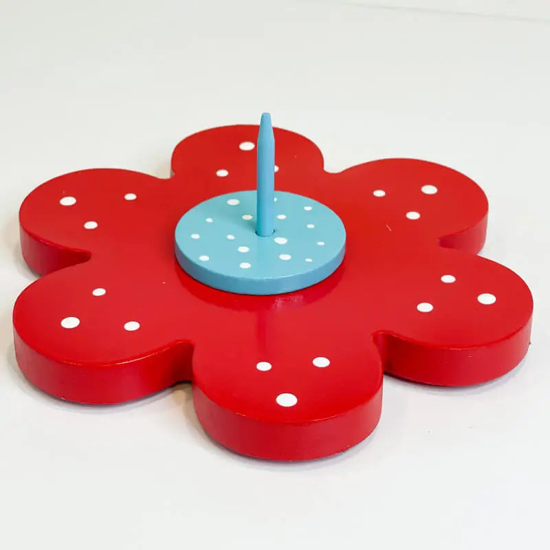 Flower Spindles ✿ Red