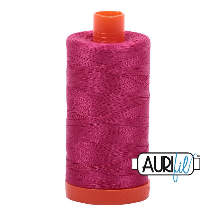 Aurifil ✿ Cotton Mako Thread 50wt ✿ Red Plum