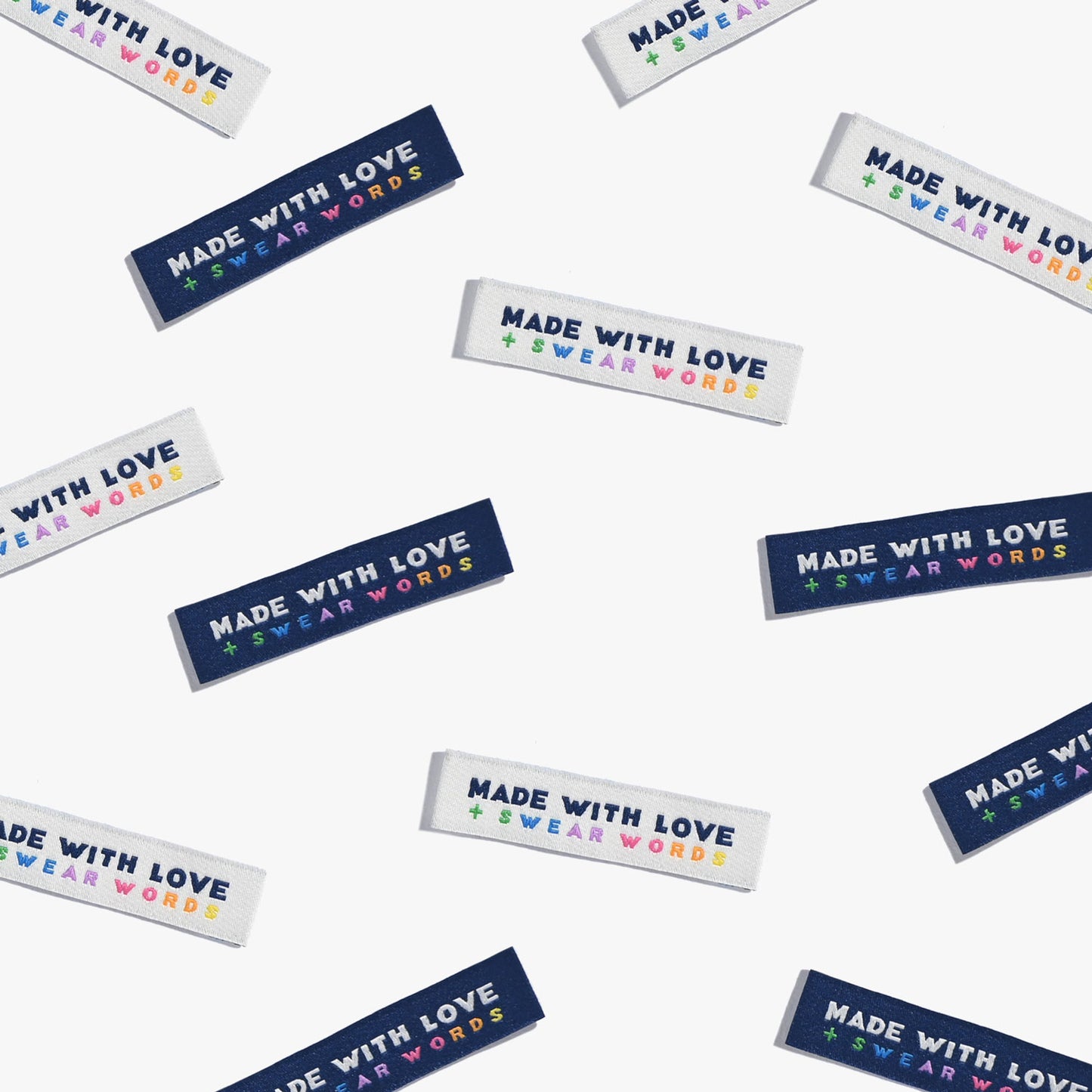 Made with Love + Swear Words ✿ Sewing Labels