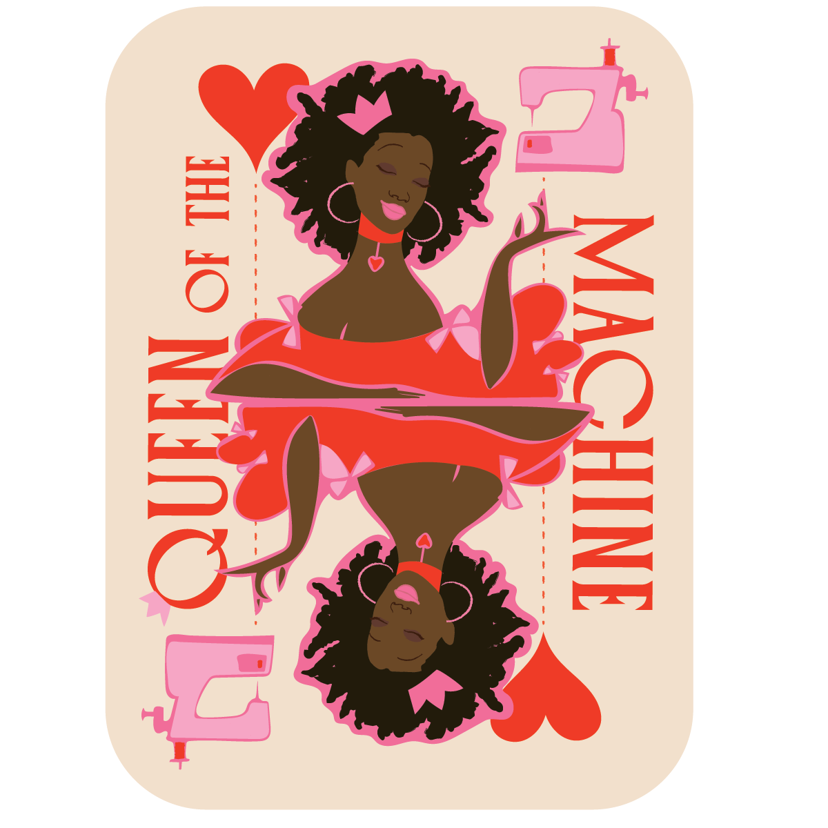 Queen of the Machine ✿ Mary ✿ Sticker ✿ LQC Exclusive