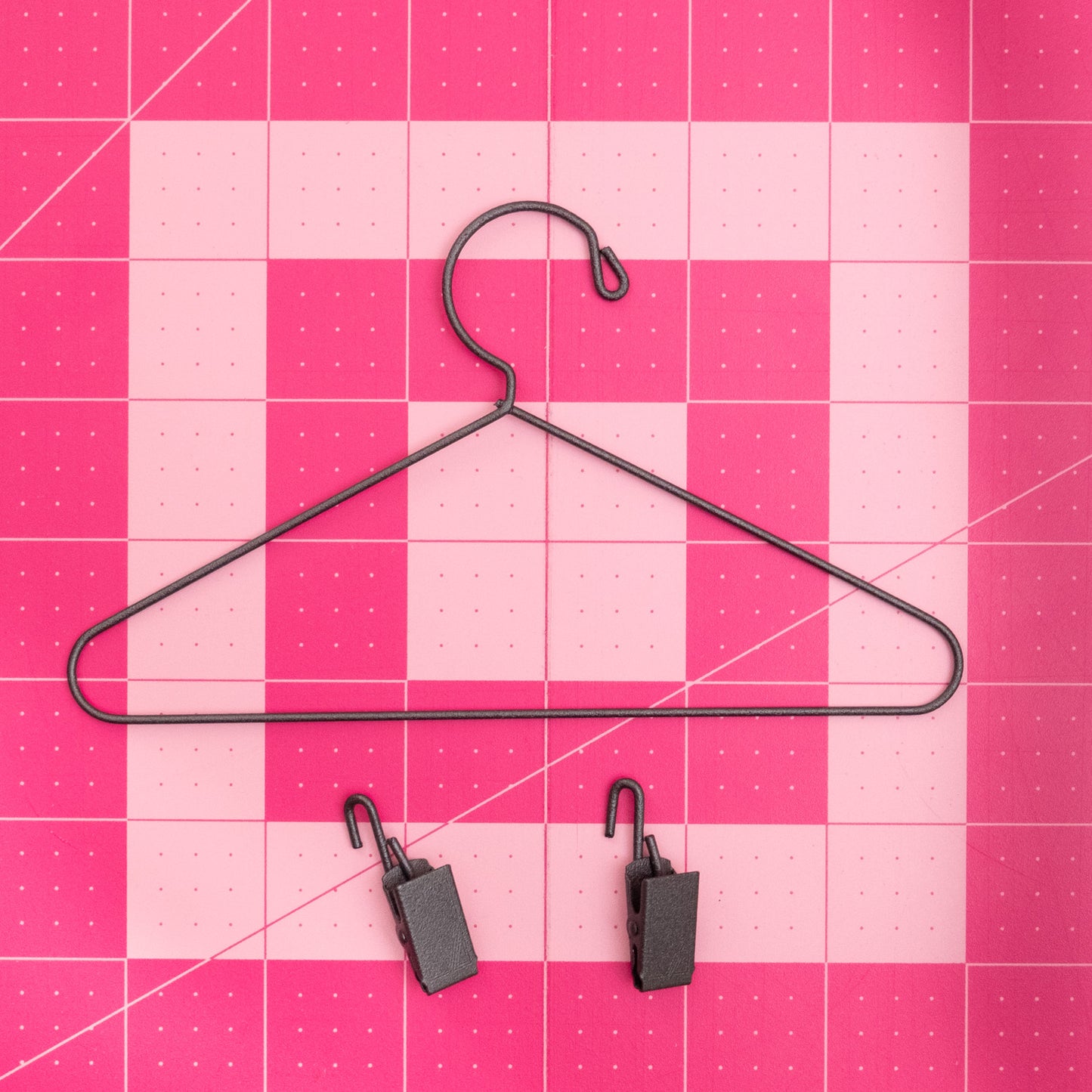 Mini Quilt Hanger + Clips Set