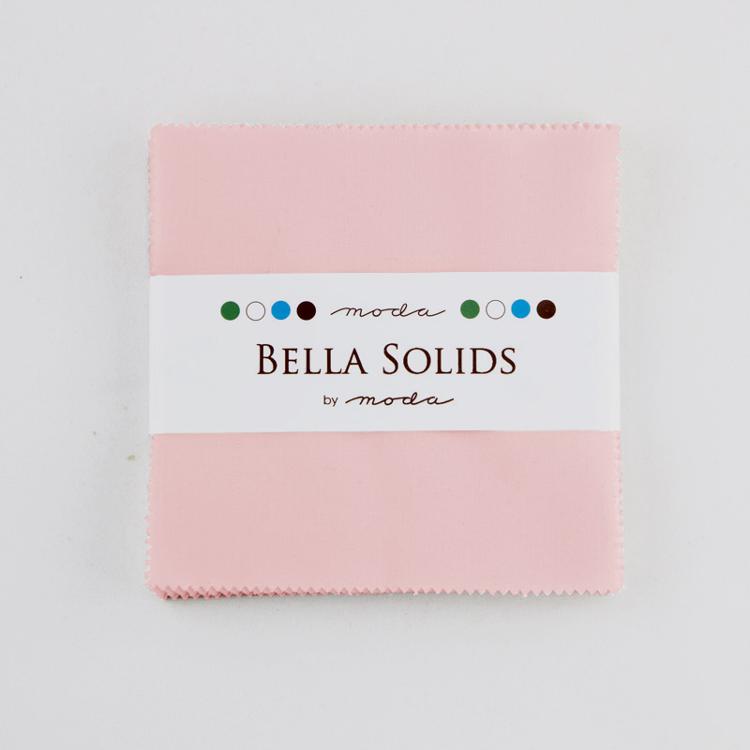 Bella Solids ✿ Sister Pink (145) ✿ Charm Pack