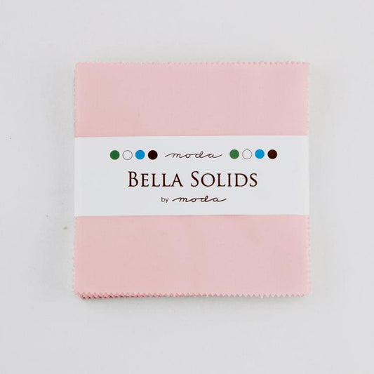 Bella Solids ✿ Sister Pink (145) ✿ Charm Pack