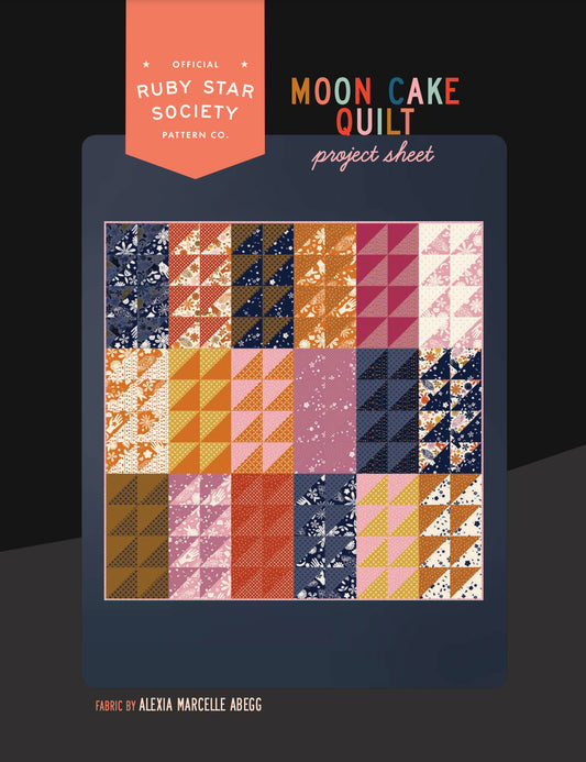 FREE ✿ Ruby Star Society ✿ Moon Cake Quilt Pattern