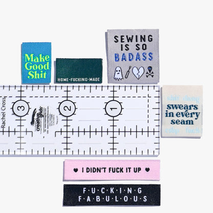 The Sweary Sewist 3.0 ✿ Quilt Labels