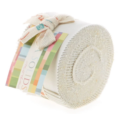 Bella Solids ✿ Feather (127)  ✿ Junior Jelly Roll