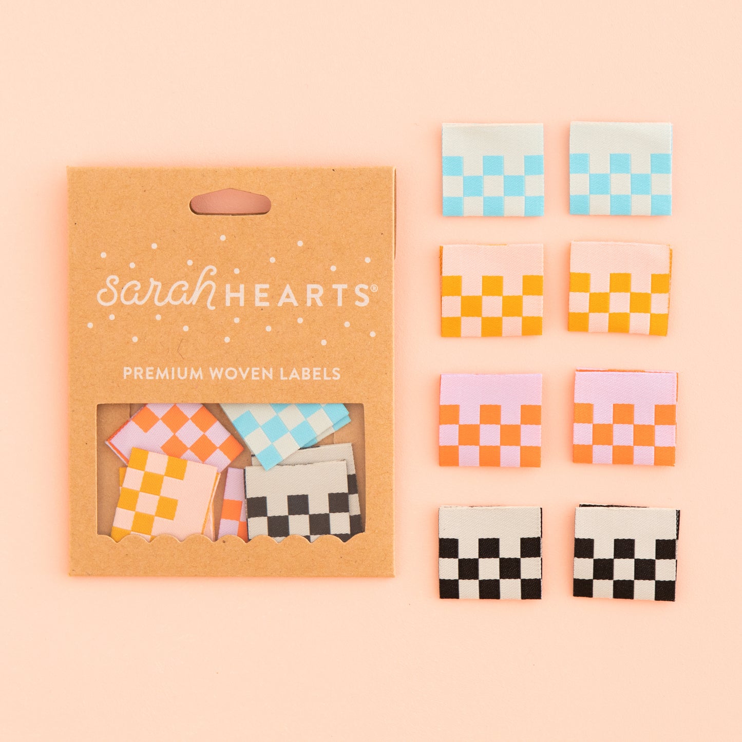 Checkerboard Multipack ✿ Quilt Labels