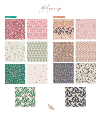 Art Gallery Fabrics Haven Collection by Amy Sinibaldi