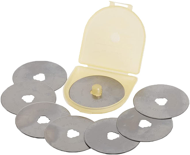 Olfa ✿ 45 mm Rotary Blade Replacement ✿ 5 Pack