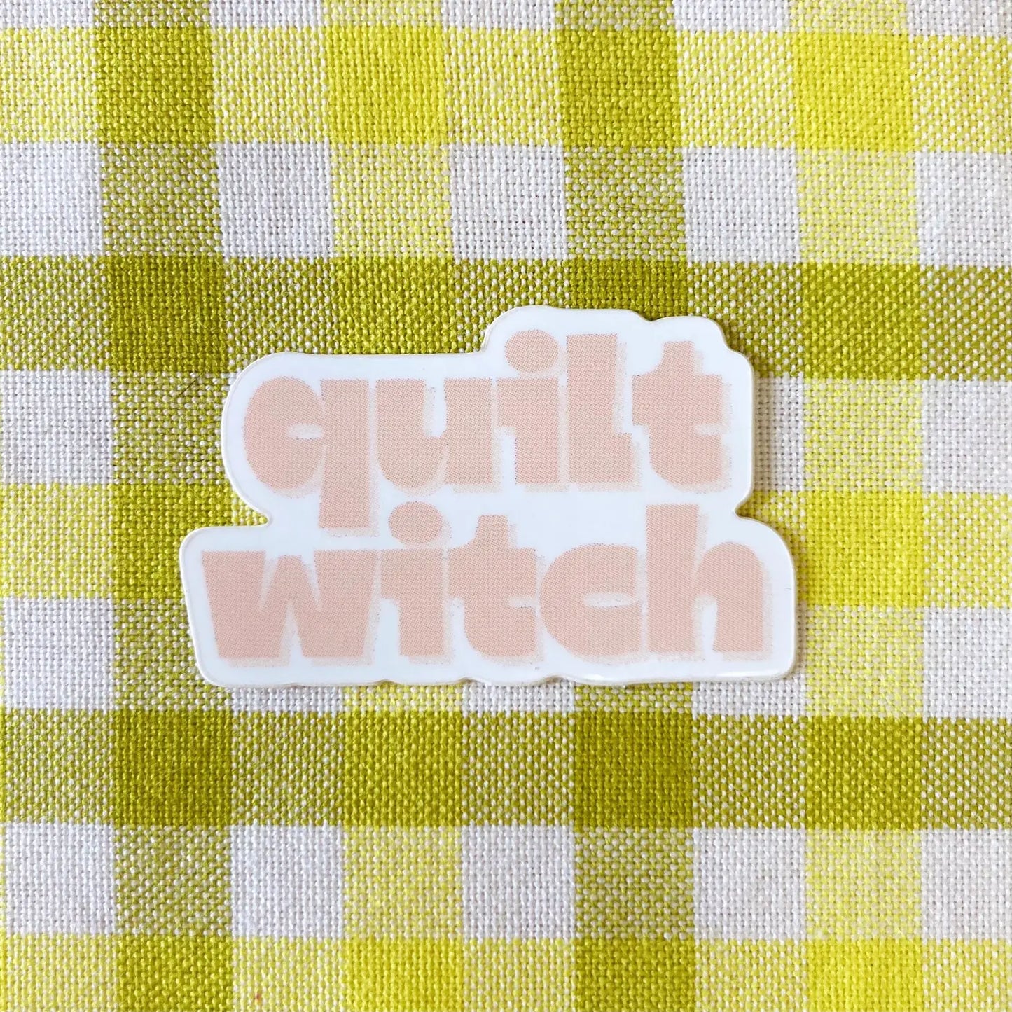Quilt Witch ✿ Sticker ✿ Whipstitch Handmade